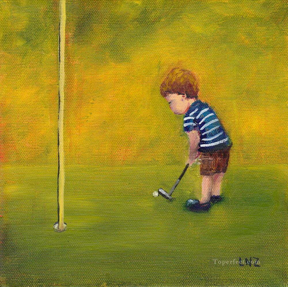 golf 04 impressionists Oil Paintings